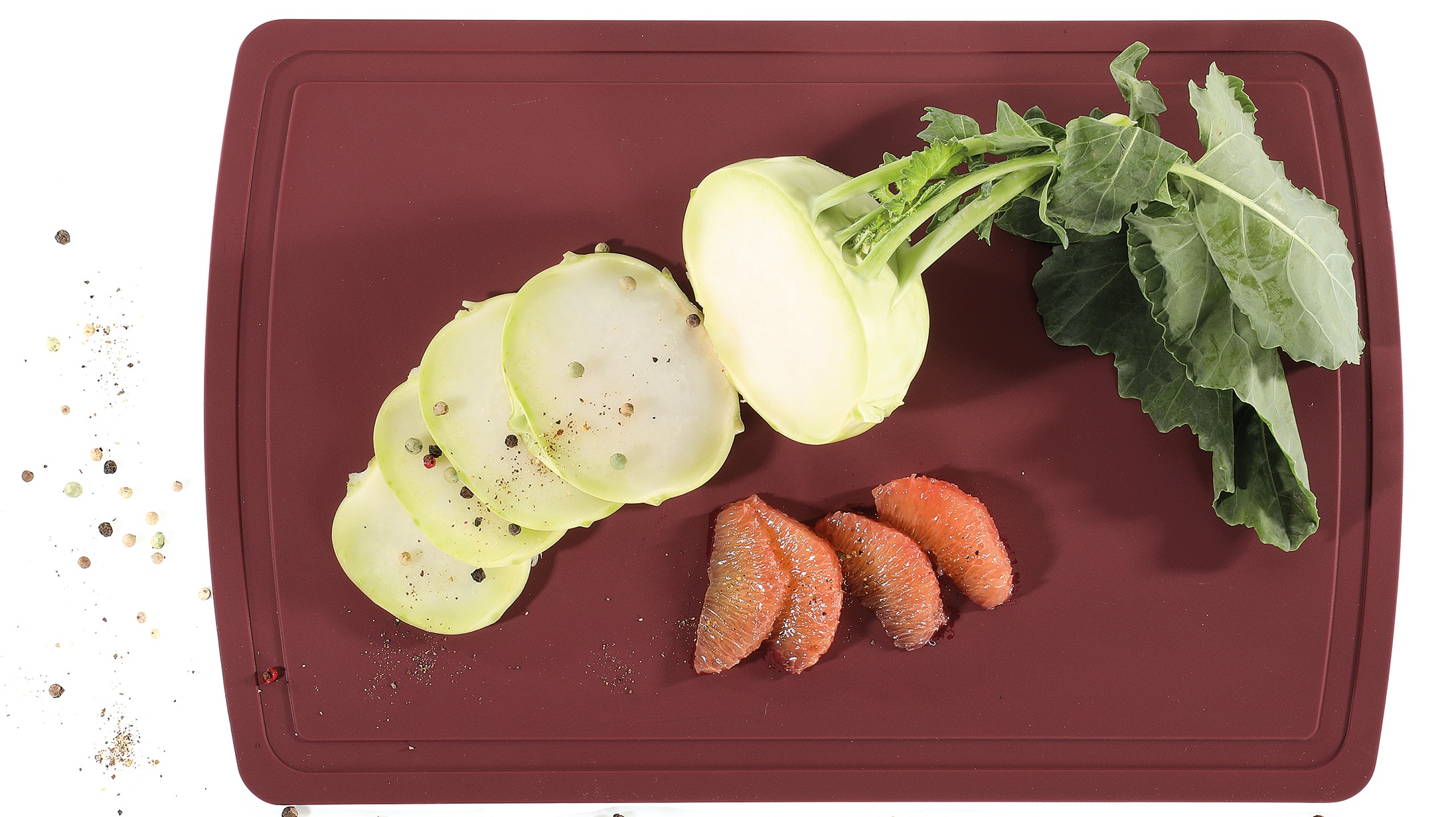 061871_  PREMIUM LINE Prkénko 38x25 cm vínově červená Zassenhaus (4)